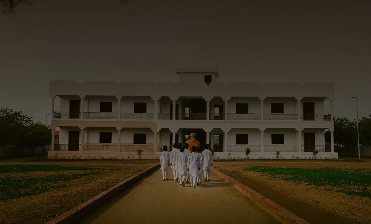 Bhagwan Guardians of a Living Vedic Lineage Banner